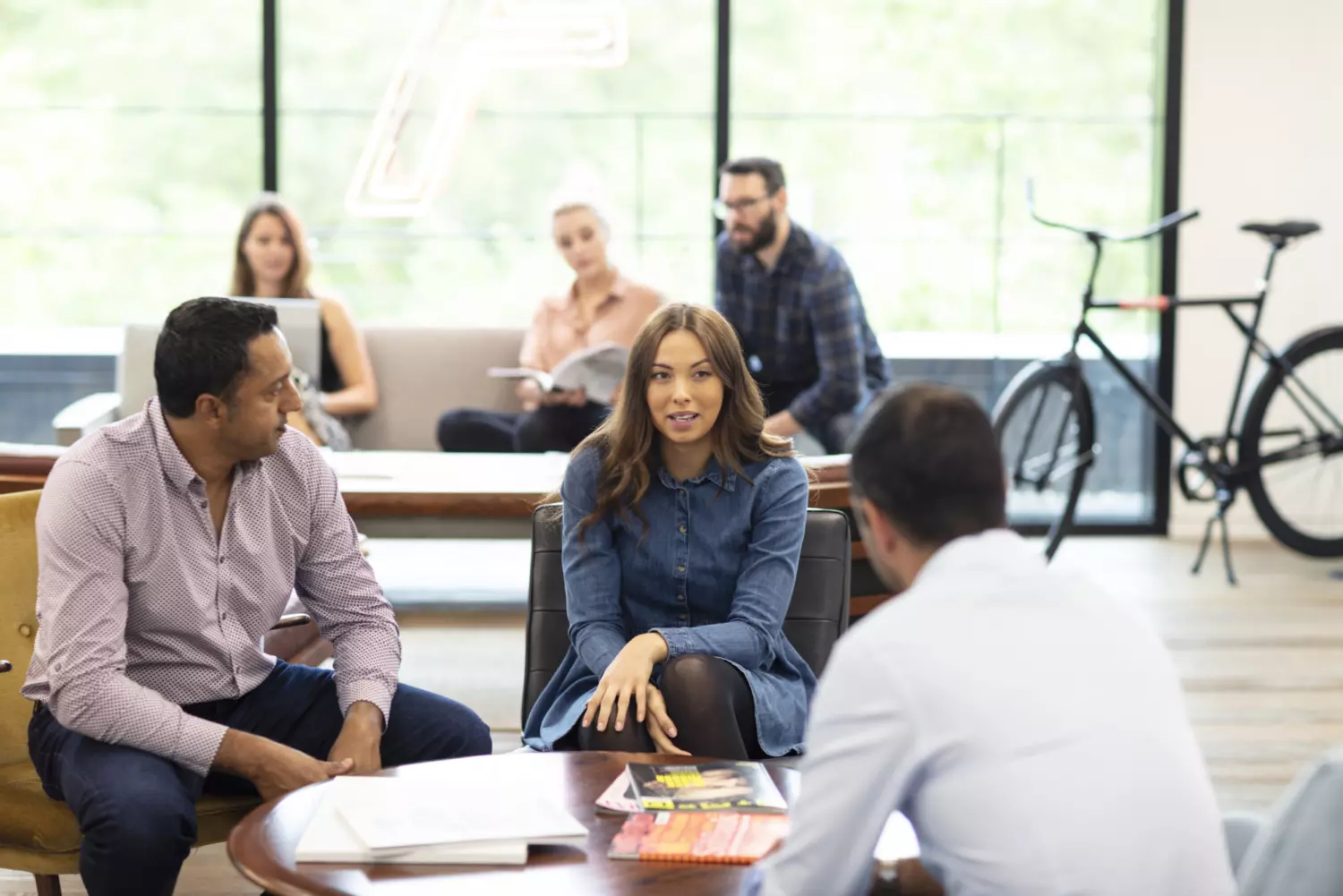 Open spaces encourage interaction