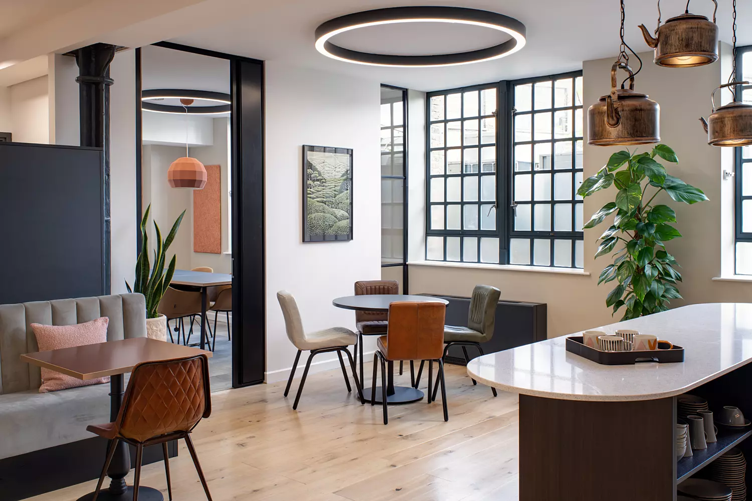 GPE Bramah House's rustic office design