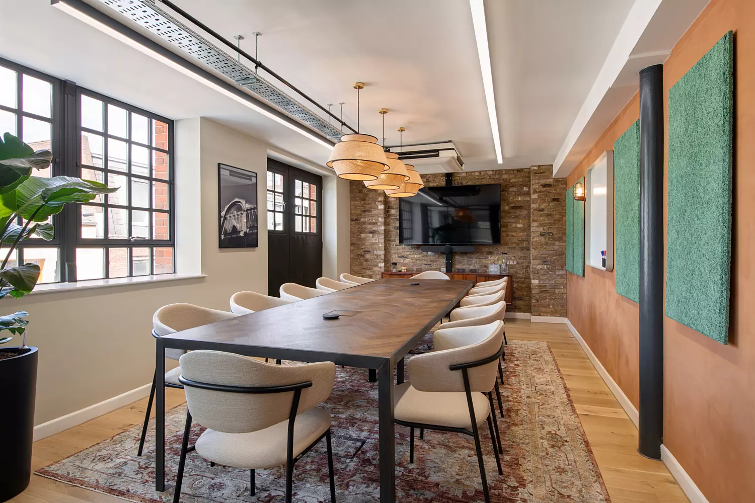 GPE Bramah House's trendy meeting room