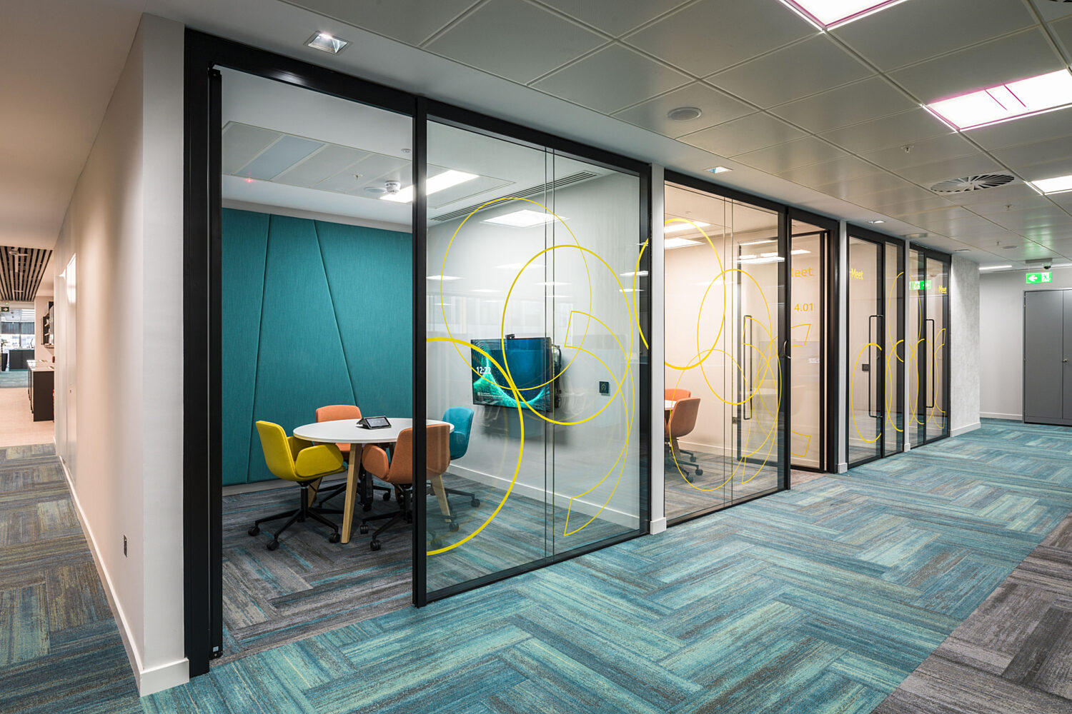 Well accredited office fit out in Scotland | Overbury