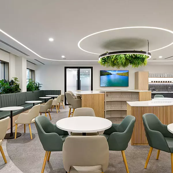 Cafe space at Alantra