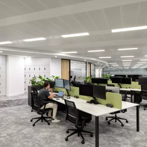 Traditional workspace at Alantra