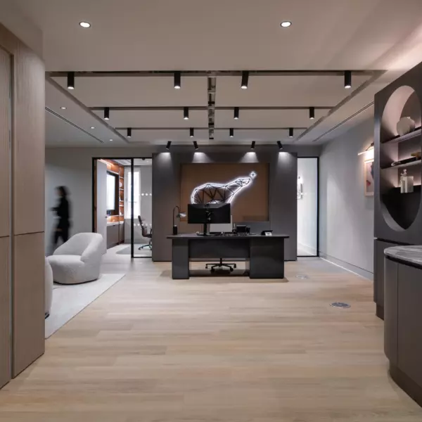 Arctos' modern reception office design