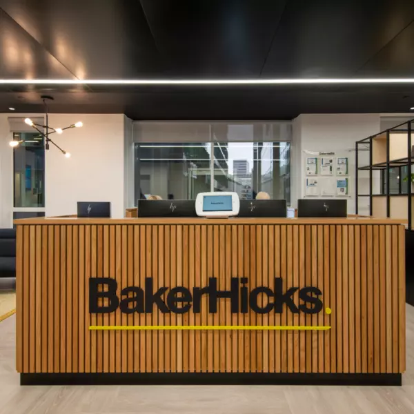 Baker Hicks London office reception