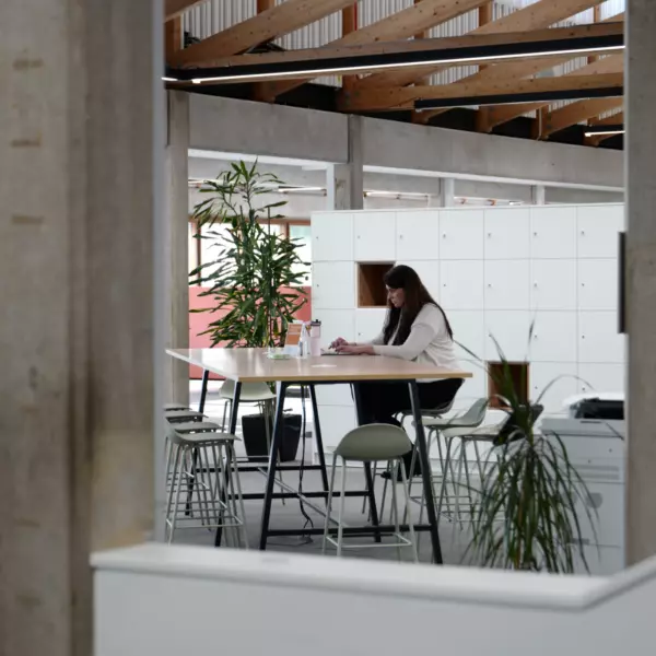 Lockers and seating variety at CC Group