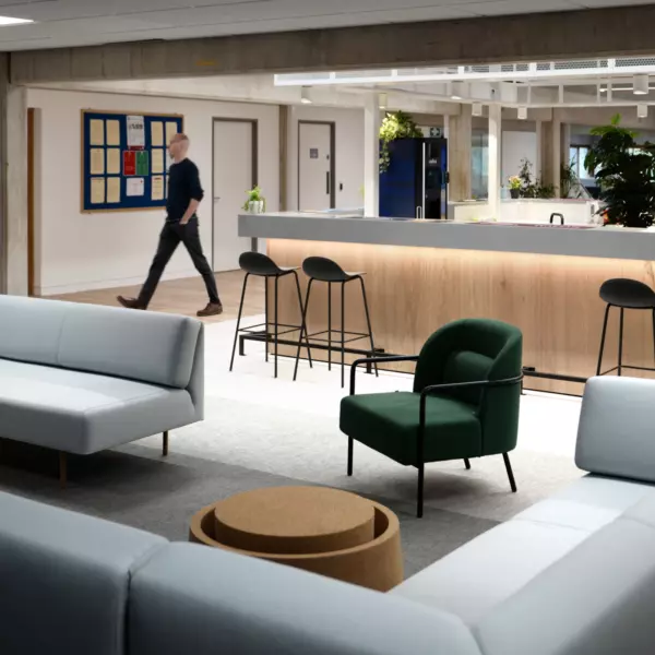 Touchdown area at C Cs office