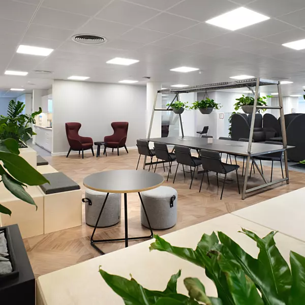 Modern workspace for a forward thinking company