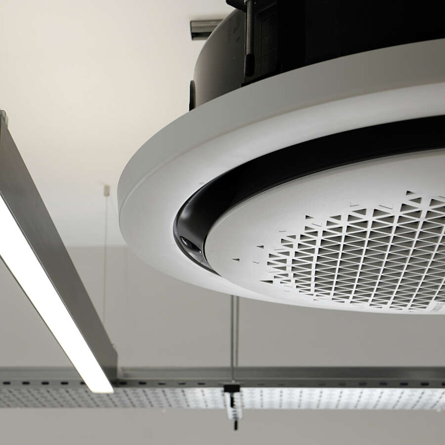 Lighting and ME systems in Truro office