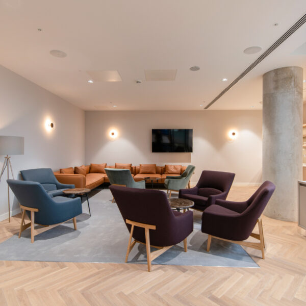 Soft furnishings in Hammersmith office