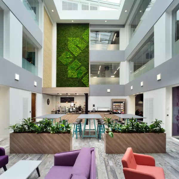 Countryside atrium space in Brentwood