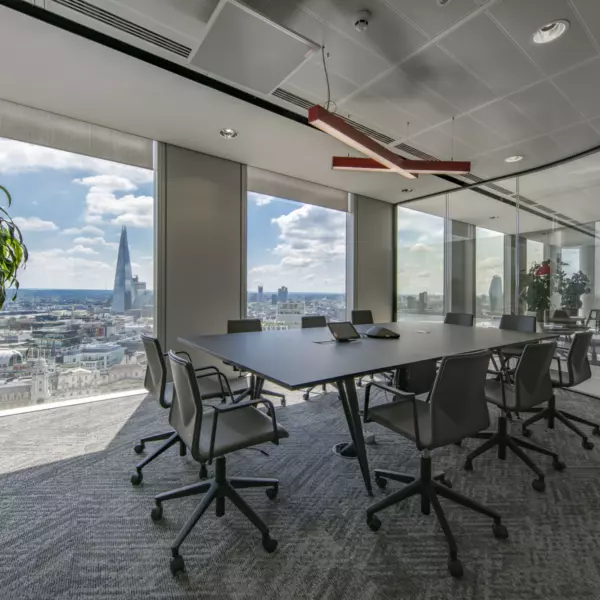 Meeting room overlooking the Shard