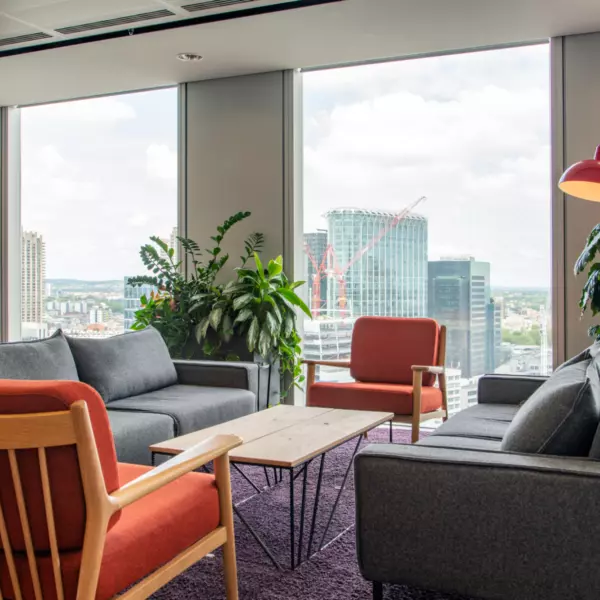 Soft furnishings at Equifax