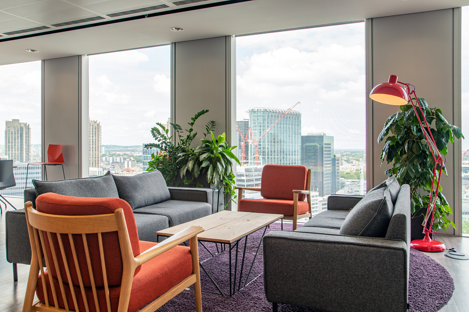 Soft furnishings at Equifax