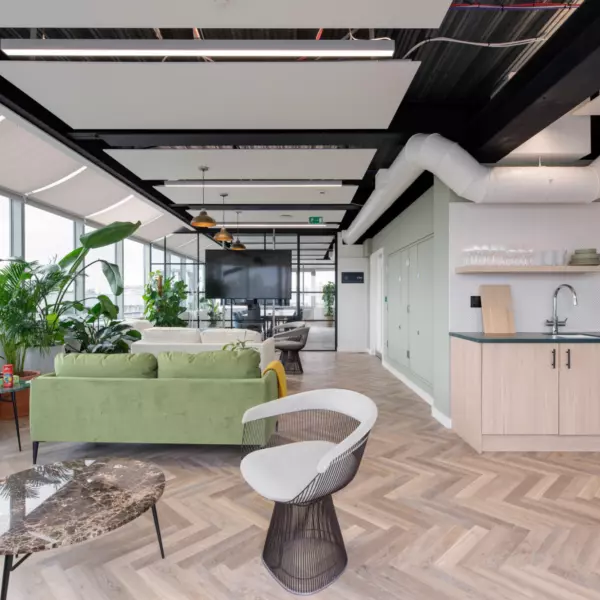 Teapoint and soft furnishings at GPE Elm Yard