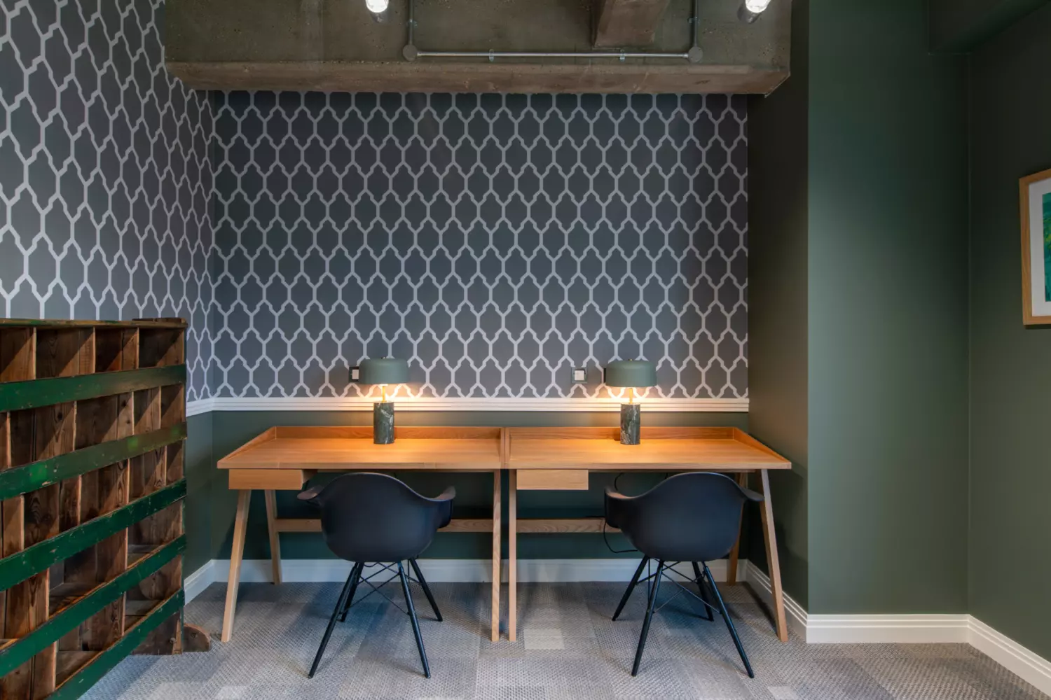 Quiet working corners at GPE Hickman