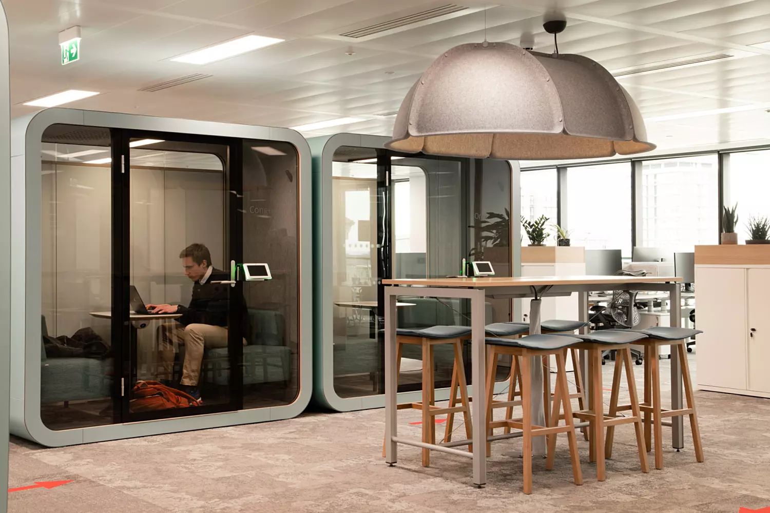 Generation Investment Management private working booths