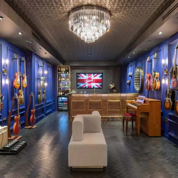 Secret bar within Gibson London