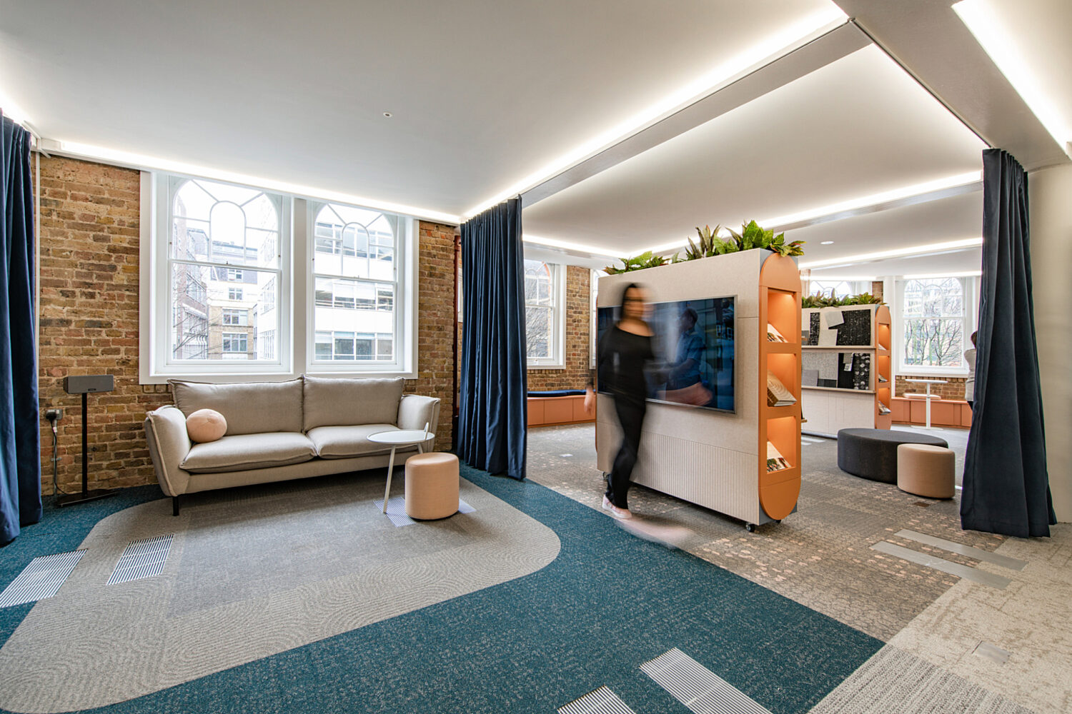 Flexible office space for Interface