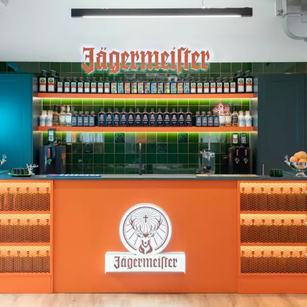 Jagermeister's London bar space