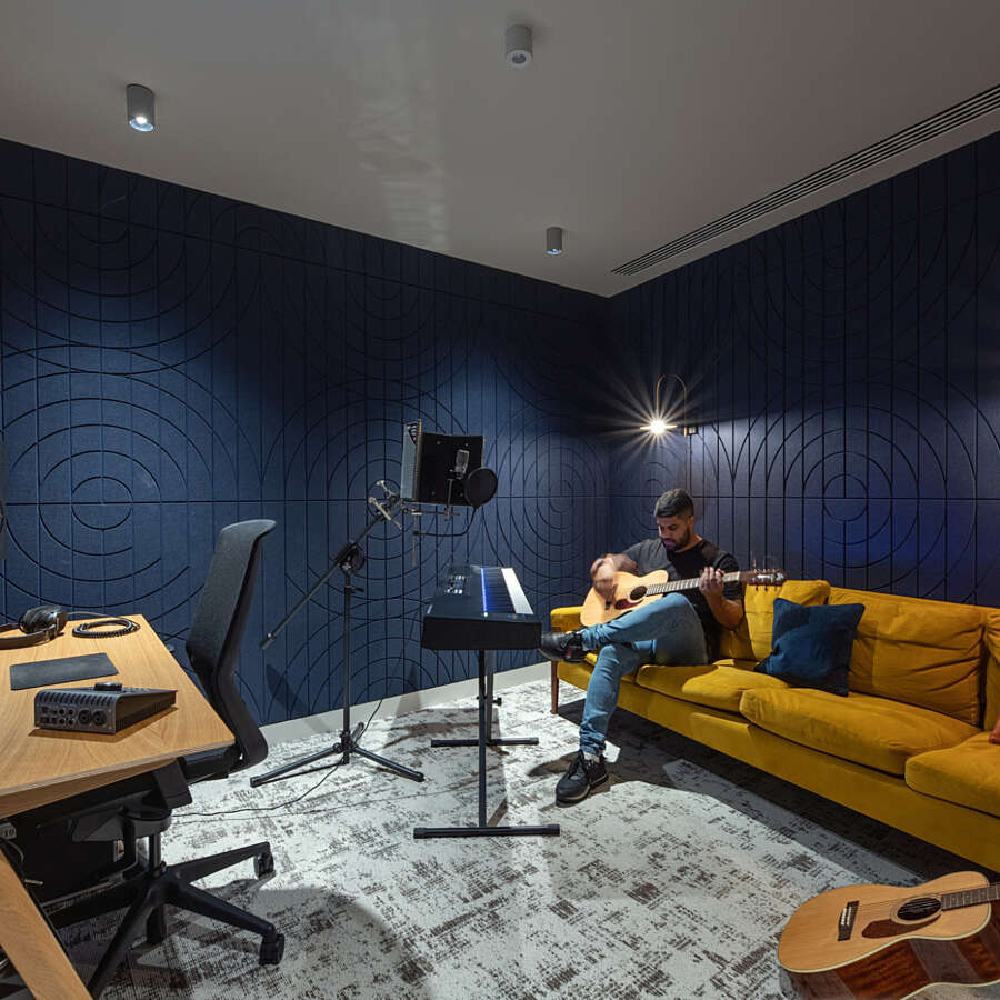 Recording studio at Kobalt Music Group