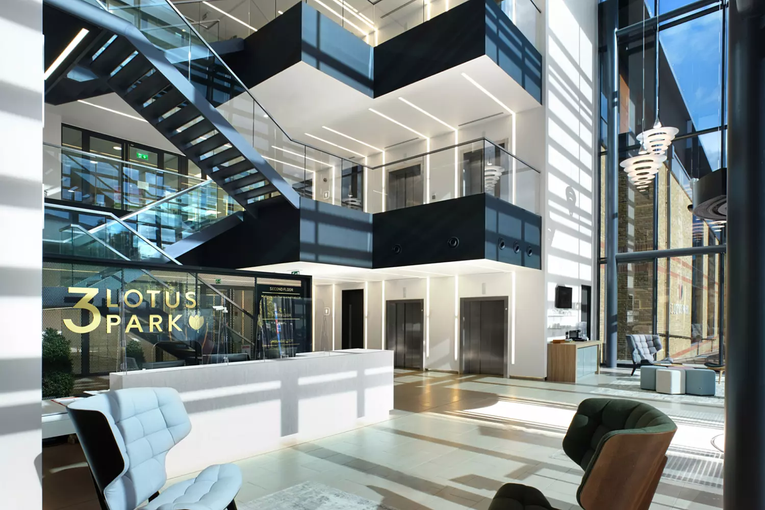 Legal and General atrium