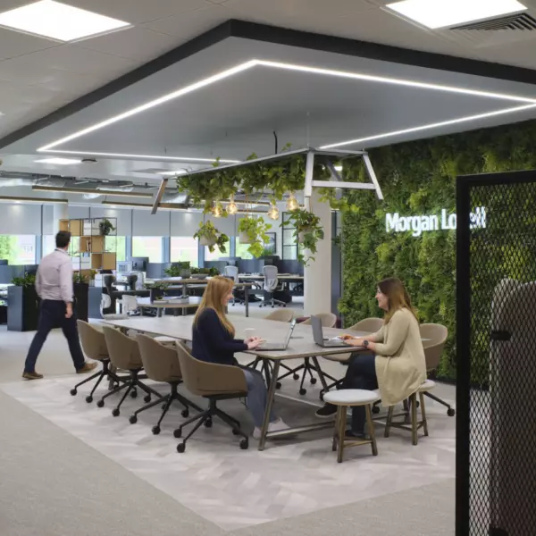Morgan Lovell Open Plan Office Design