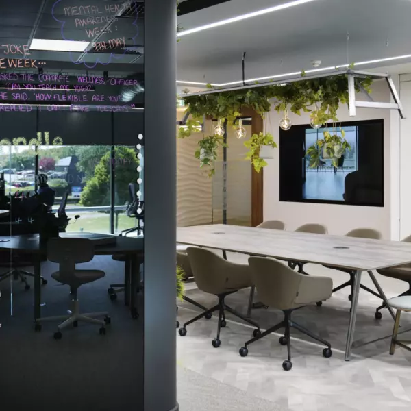 Morgan Lovell Creative Whiteboard Office Design