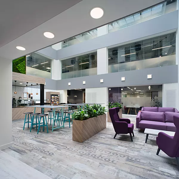 Countryside central atrium breakout space