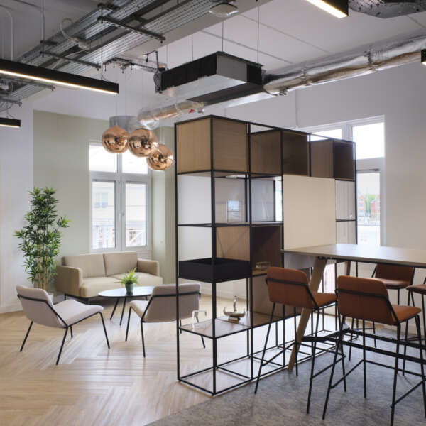 Navico Office Design with moveable partition