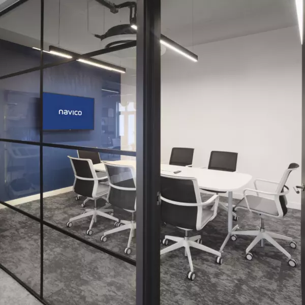 Navico Glass Door Meeting Room Office