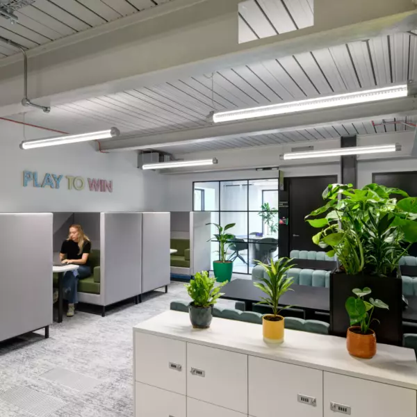 Good vibes only at New Look office