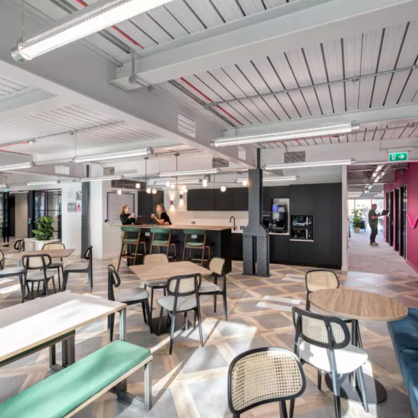 Teapoint at New Looks new office space