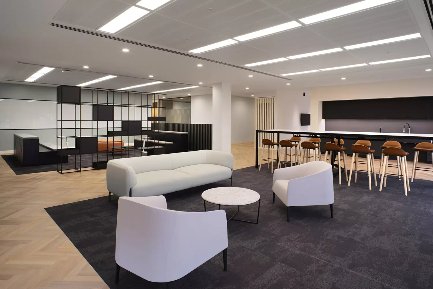 Flexible communal space for Quilter