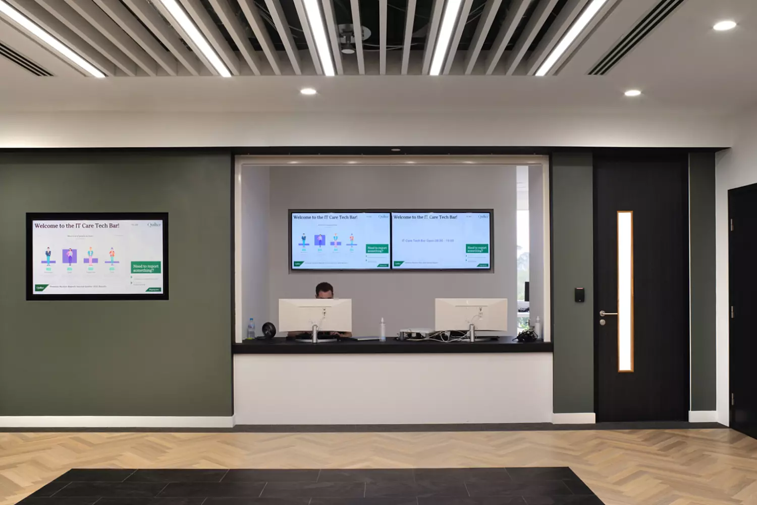 Quilters reception area