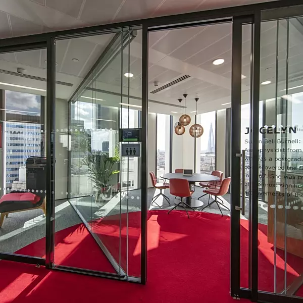 R3 meeting room with glazed doors