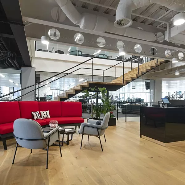 R3 open plan collaboration space