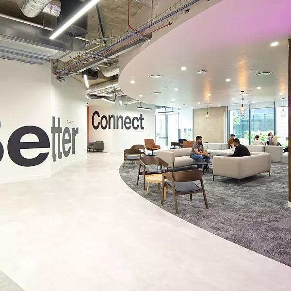 Three UK Office Design Breakout Space