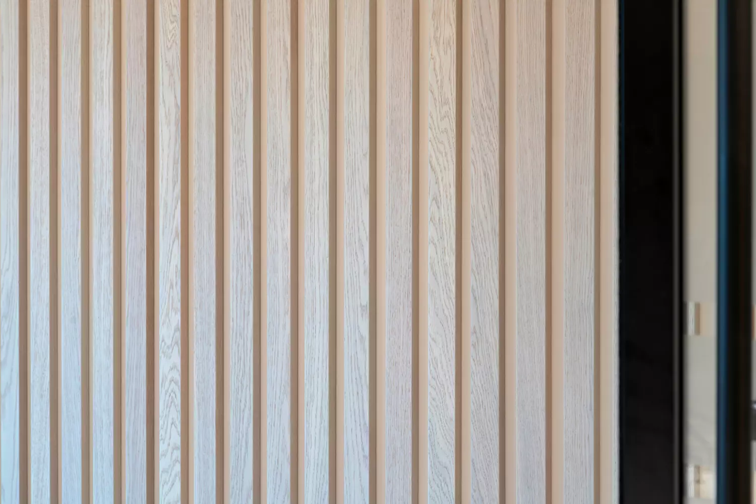 Timber beading detailing at Topland