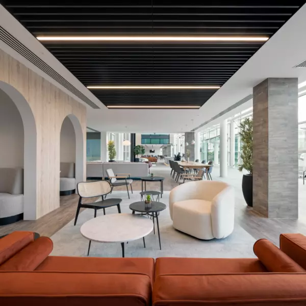 Lounge style seating at Trident Place