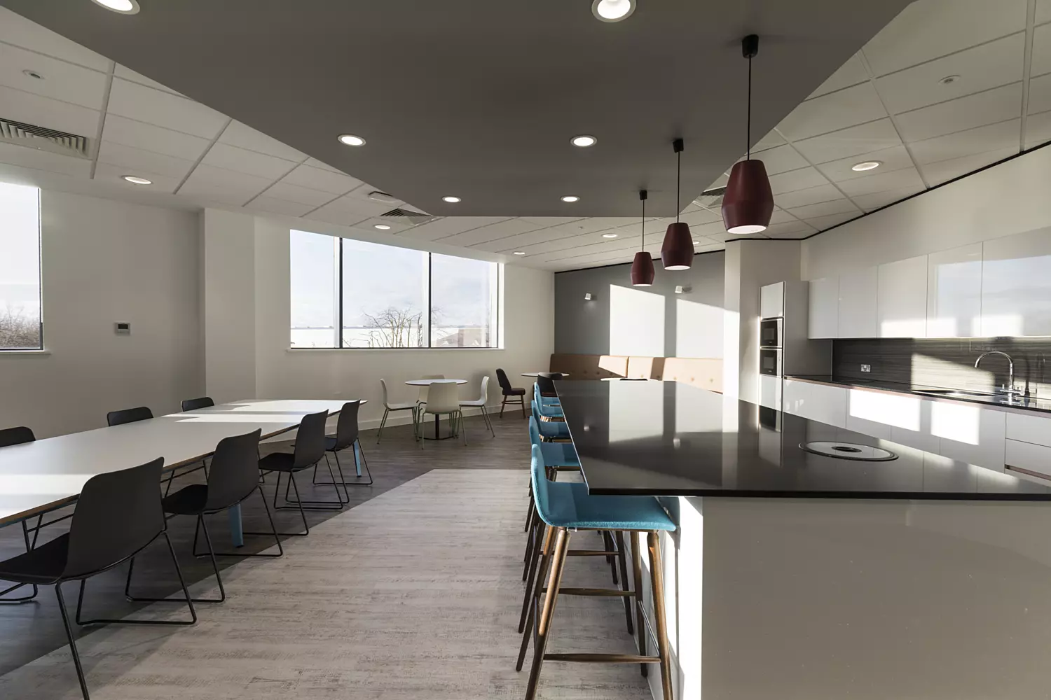 Wave Optics teapoint and collaboration space