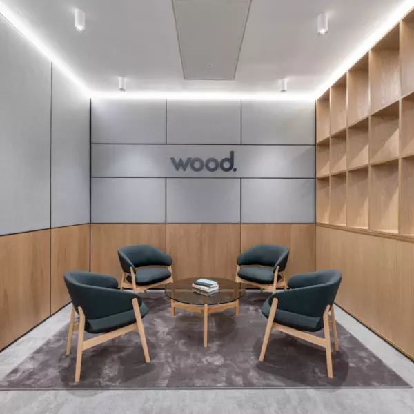 Wood Group office waiting room