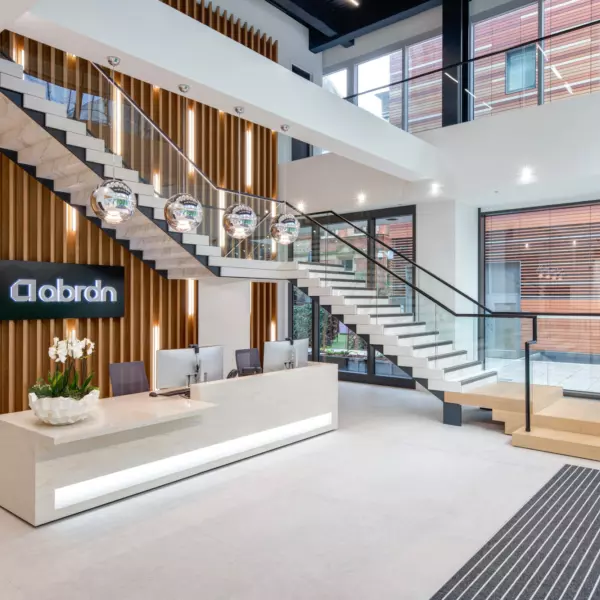 Bespoke joinery at abrdn