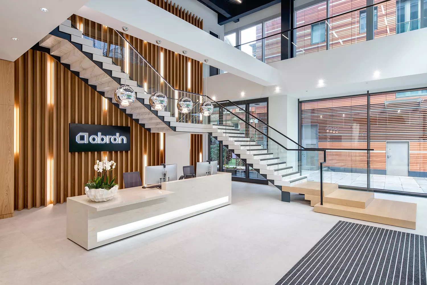 Bespoke joinery at abrdn