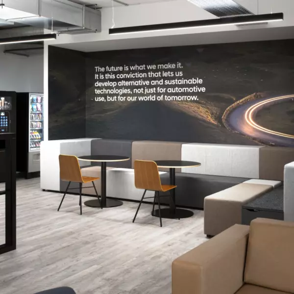 Hyundai Office Fit Out Breakout Space