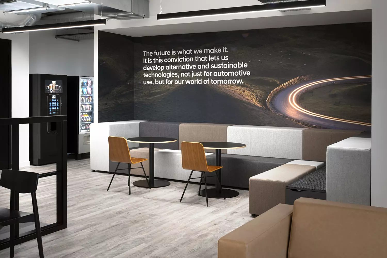 Hyundai Office Fit Out Breakout Space