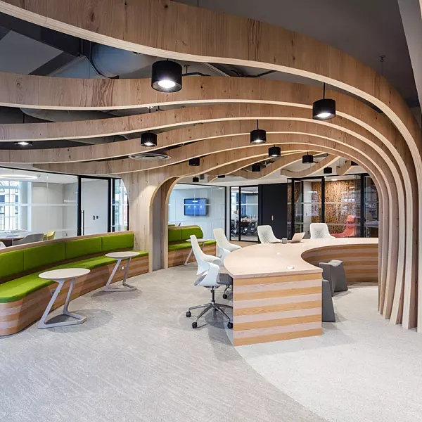Morgan Sindall biophilic office design