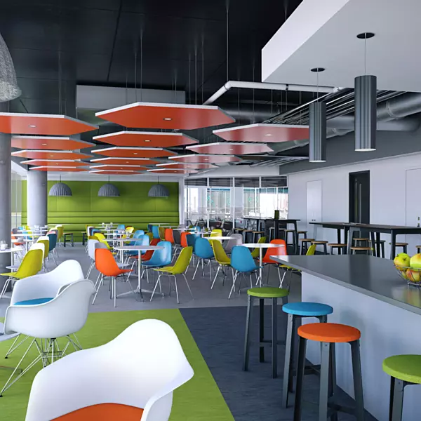 Colourful office space for Motonovo