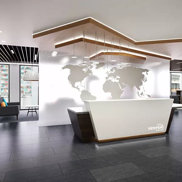 Motonovo reception space