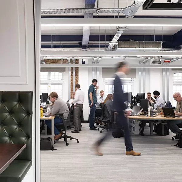 Royal Navy privacy booth and open plan office fit out