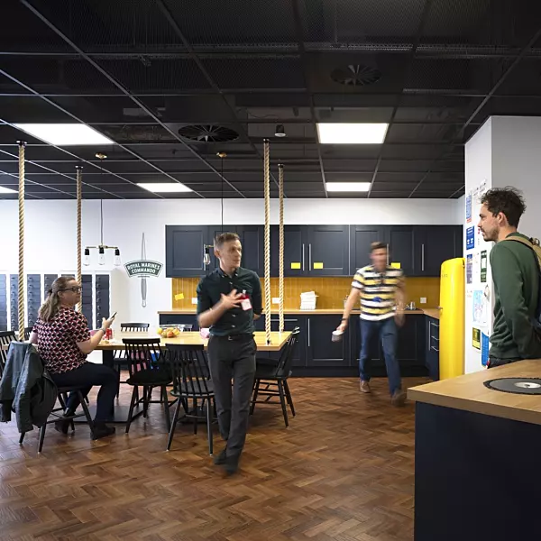 Royal Navy staff dining area fit out